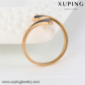 13777 xuping fashion new designed finger 18k gold rings